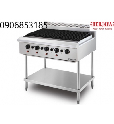 Bếp nướng than nhân tạo 5 họng gas Berjaya CB5BFS-17