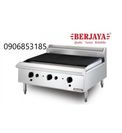 Bếp nướng than nhân tạo 3 họng gas Berjaya CB3B-17