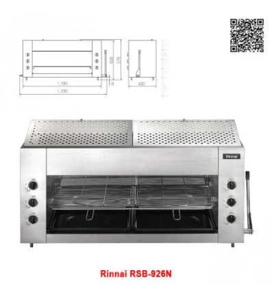 LÒ NƯỚNG SALAMANDER RINNAI RSB-926N