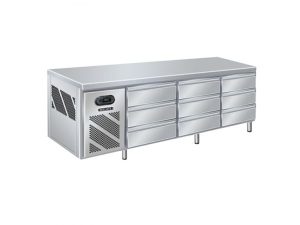 Bàn mát có 9 hộc kéo Berjaya BS9DR/C8/3