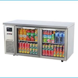 Bàn mát 2 cánh kính 1m5 Turbo Air KGR15-2