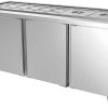 Bàn salad 3 cánh 1m8 Hoshizaki RT-188MA-S-PR