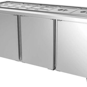 Bàn salad 3 cánh 1m8 Hoshizaki RT-188MA-S-PR
