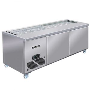 Bàn mát salad 1m8 Berjaya BS2D/SSCF6/Z