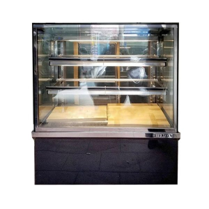 Tủ mát trưng bày bánh kính vuông 1m2 Berjaya RCS12SB13 - 2FB