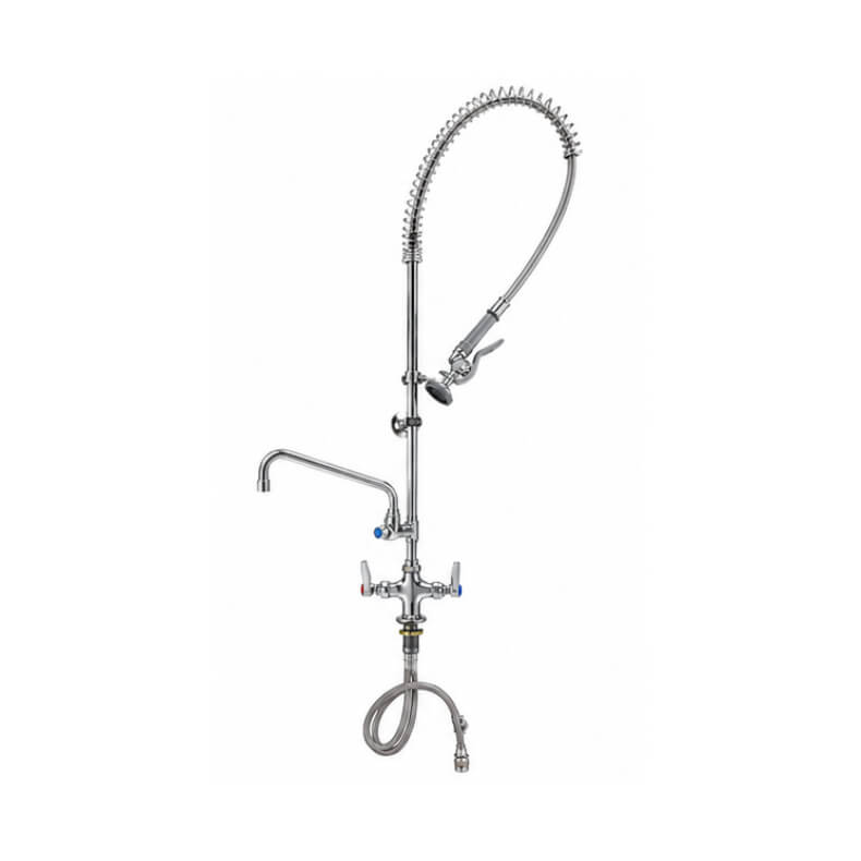 Vòi phun tráng có vòi phụ T&S B-0113-ADF10-B