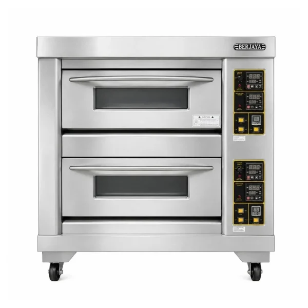 Lò nướng điện 2 tầng 4 khay Berjaya bản điện tử BJY-E13KW-2BDD