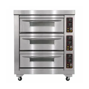 Lò nướng điện 3 tầng 6 khay Berjaya bản điện tử BJY-20KW-3BDD