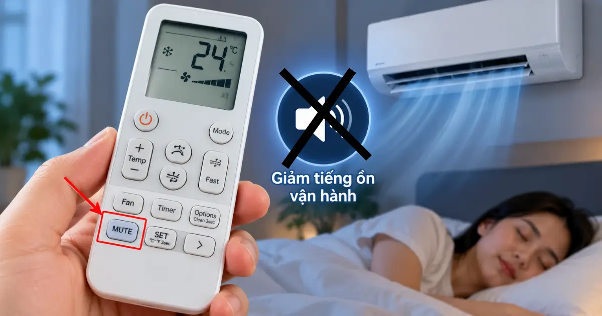 nut mete giam tieng on khi van hanh may lanh